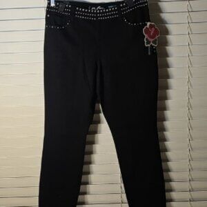 INC Denim Jeans Black Size 12 NWT